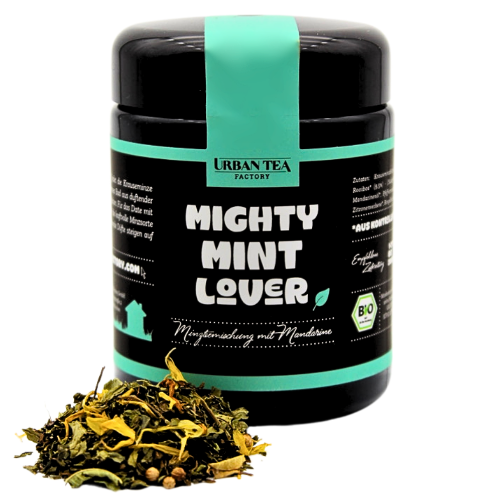 Mighty Mint Lover - Minzteemischung mit Mandarine - 35g - Bio