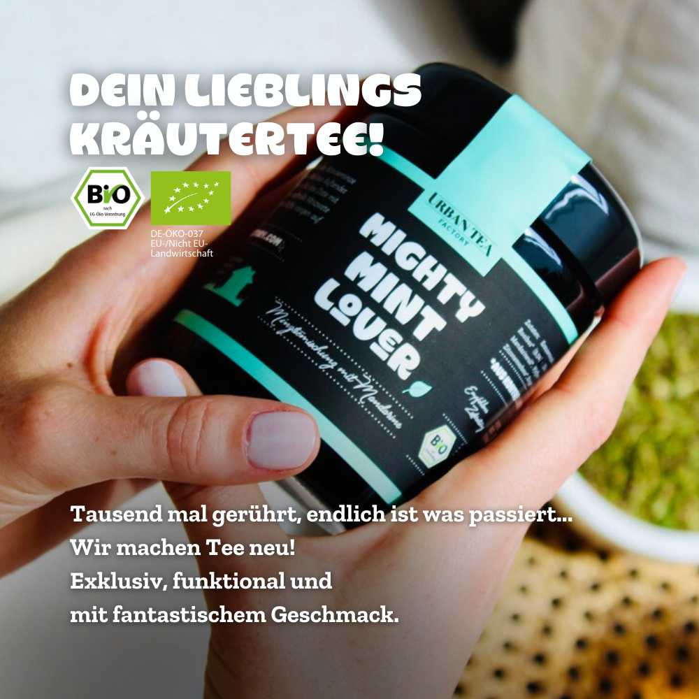 Mighty Mint Lover - Minzteemischung mit Mandarine - 35g - Bio