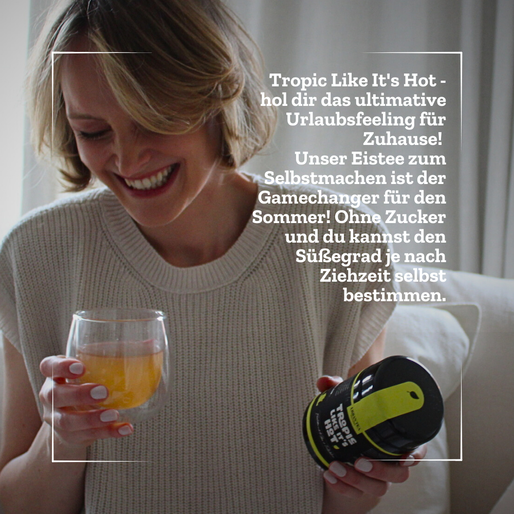 Tropic Like It's Hot - Früchtetee mit Himbeer & Tonkabohne - 65g - Bio