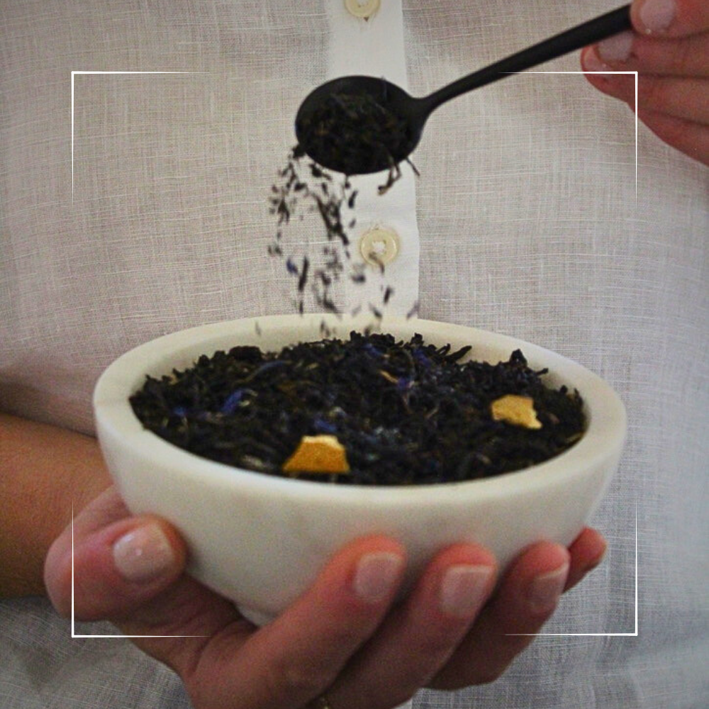 Earl Grey Deluxe - Schwarzteemischung mit Kornblumen - 50g - Bio