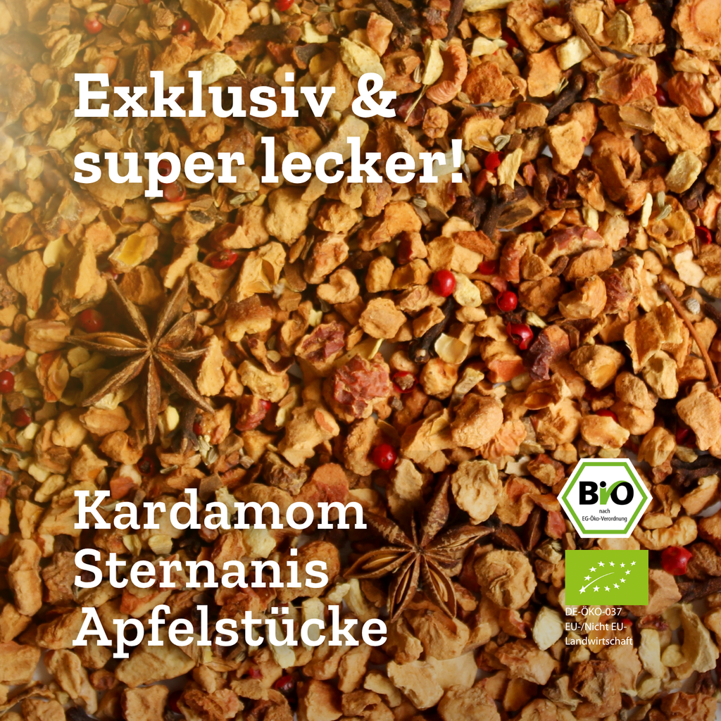 Romeo Must Chai - Gewürztee mit Kardamom & Nelken - 65g - Bio