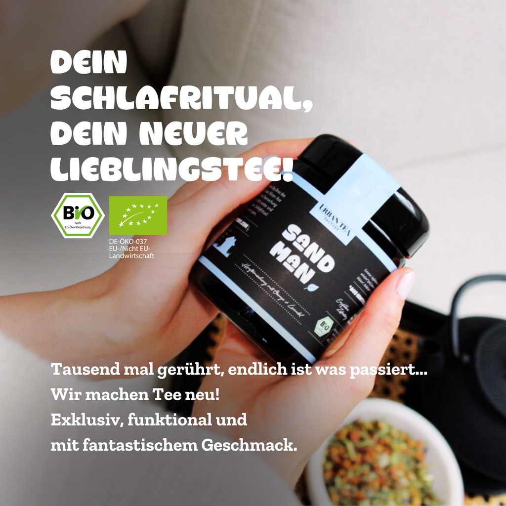 Sandman - Hanfteemischung mit Orange & Lavendel - 50g - Bio