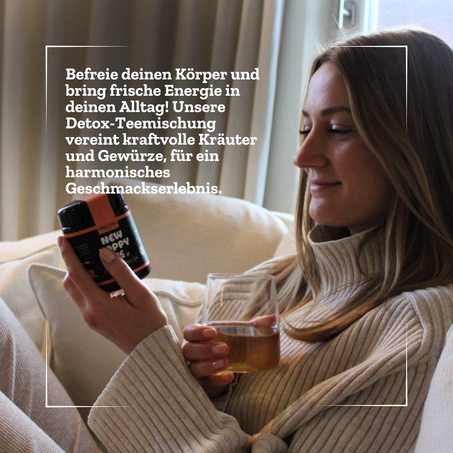 New Happy Me - Puretoxmischung mit Mate & Brennnessel - 50g - Bio