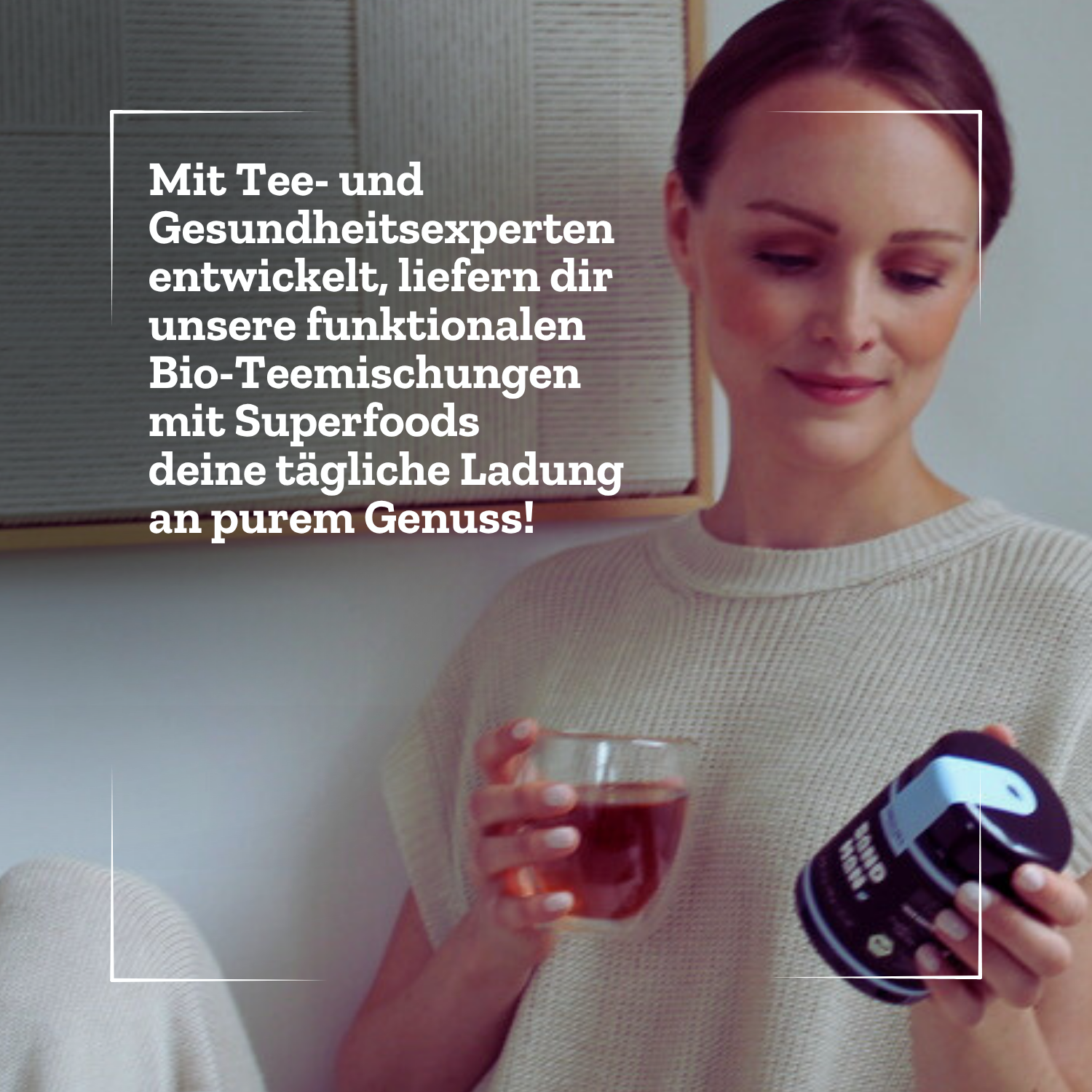 Sandman - Hanfteemischung mit Orange & Lavendel - 50g - Bio