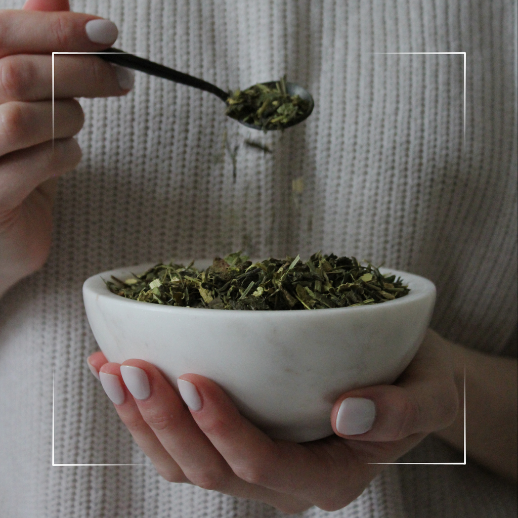 Body Defence - Grünteemischung mit Moringa & Kurkuma - 50g - Bio