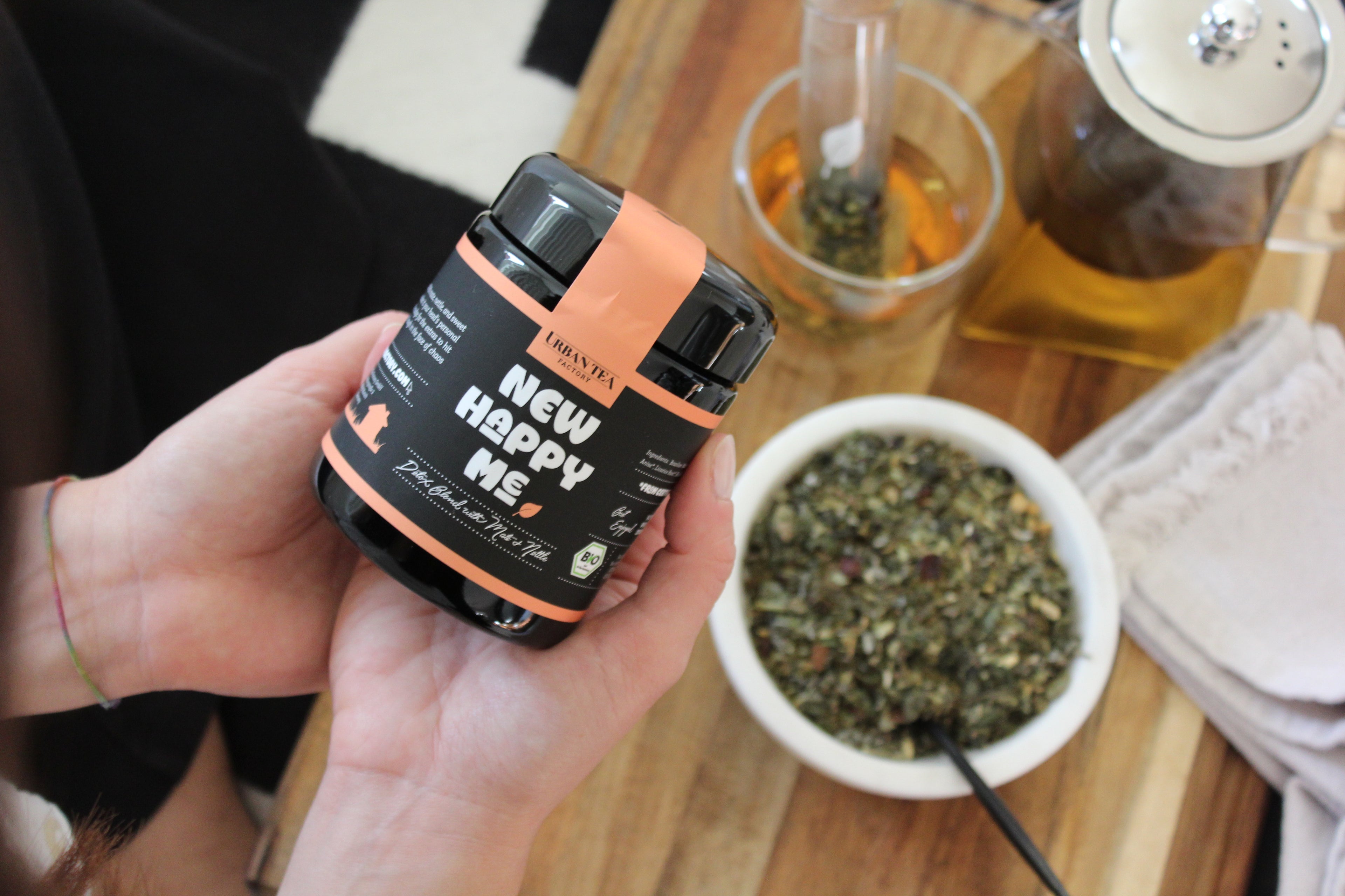 New Happy Me - Puretoxmischung mit Mate & Brennnessel - 50g - Bio