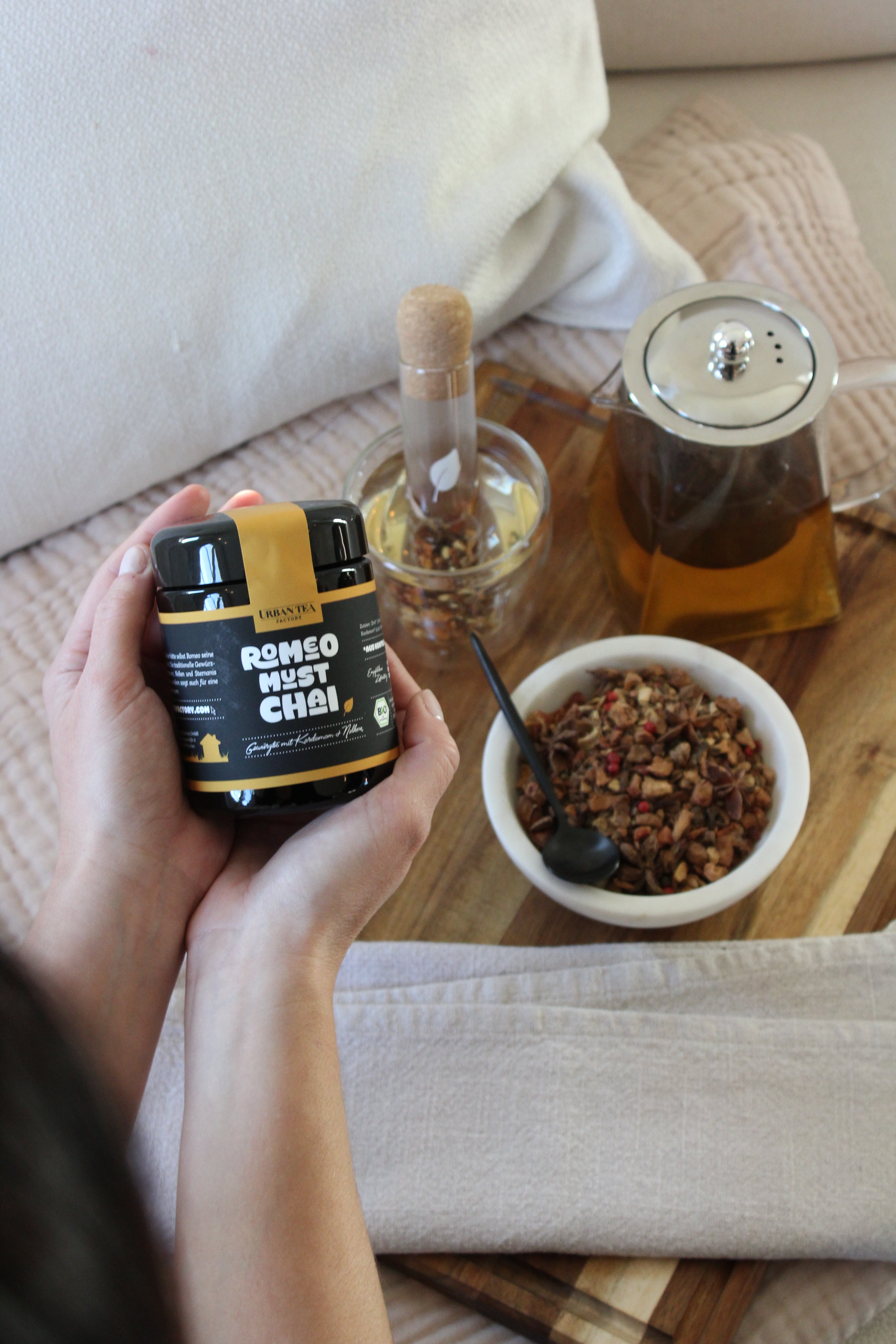 Romeo Must Chai - Gewürztee mit Kardamom & Nelken - 65g - Bio