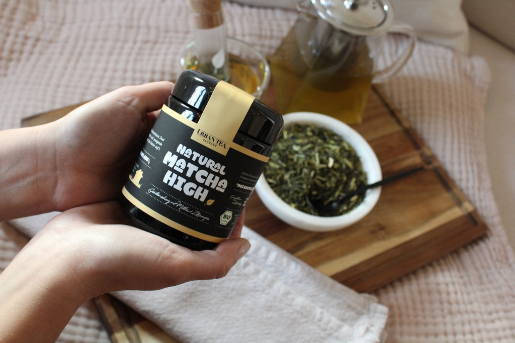 Natural Matcha High - Grünteemischung mit Matcha & Zitronengras - 45g - Bio