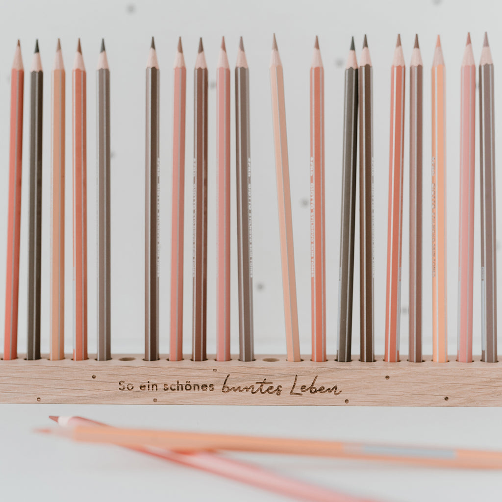 Stiftehalter Buntes Leben