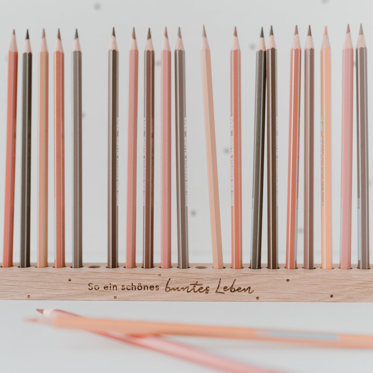 Stiftehalter Buntes Leben