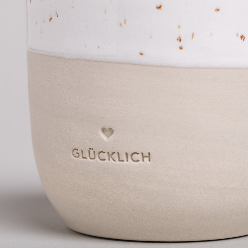 Becher Glücklich
