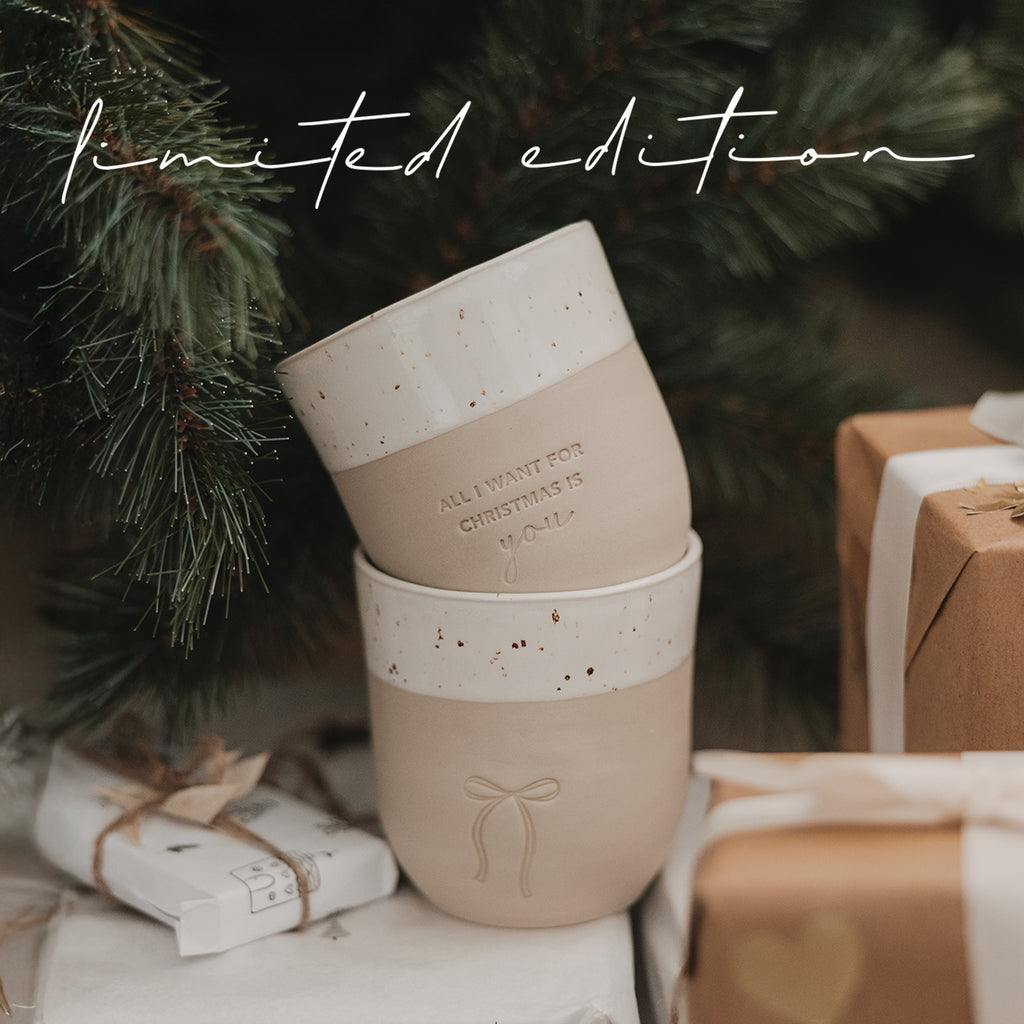 Limitierter Becher All I want for christmas