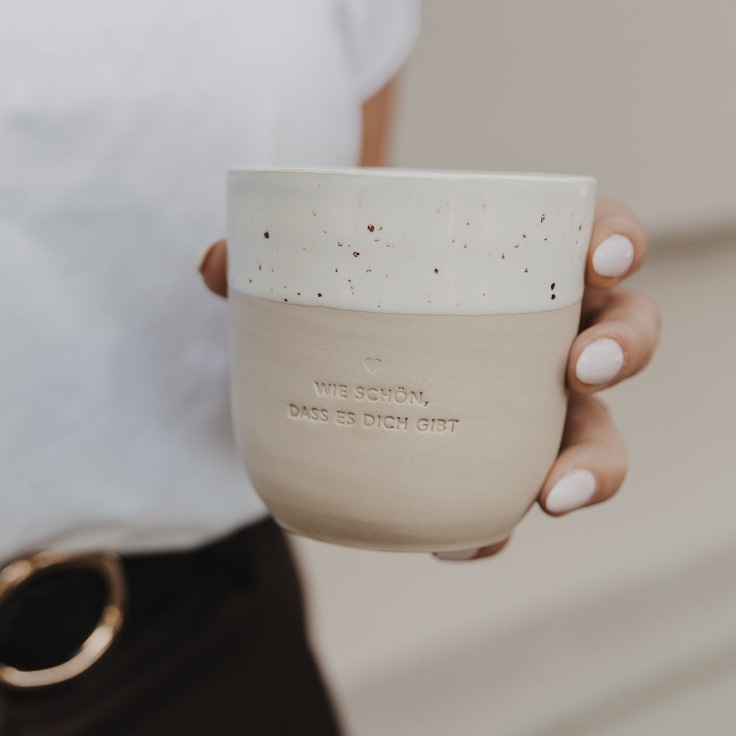 Becher Wie schön, dass es dich gibt