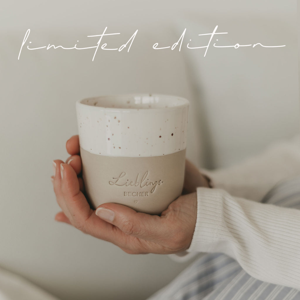Limitierter Becher Lieblingsbecher
