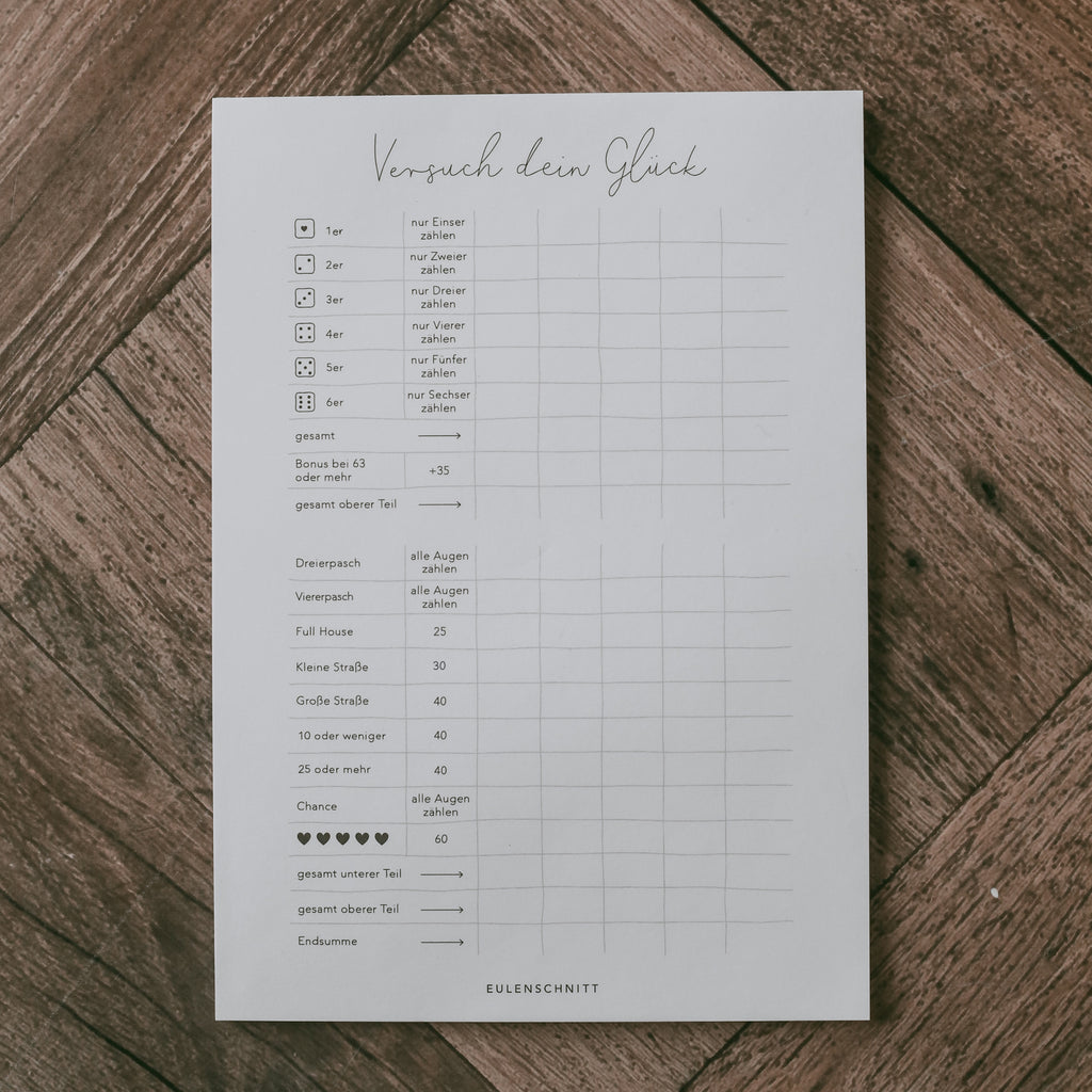 Versuch Dein Glück
