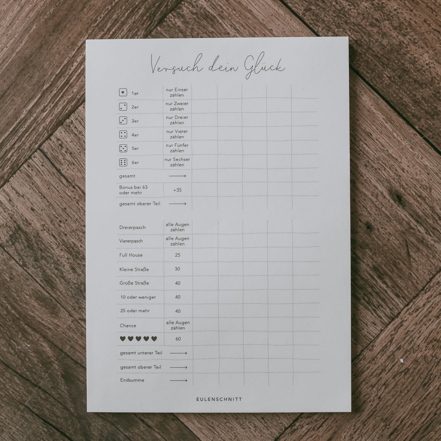 Versuch Dein Glück