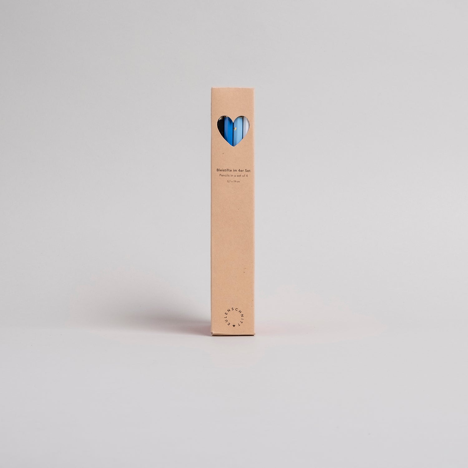 Bleistift 4er Set in blau