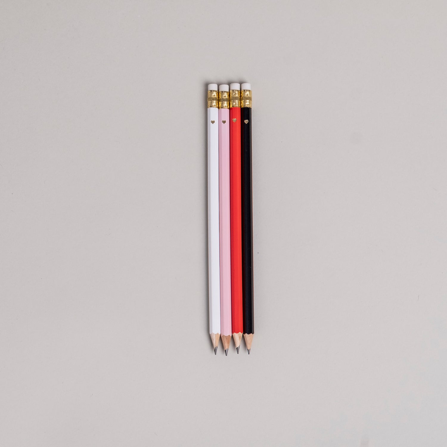 Bleistift 4er Set in rosa